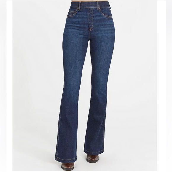 SPANX Denim - Women's SPANX Shape EveryWear Flare Jeans Denim Stretch Size M